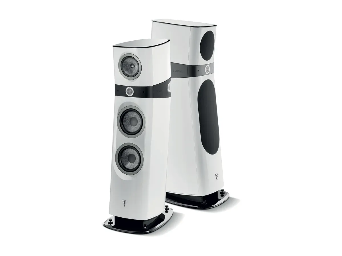 Focal Sopra N°3 in Carrara White als Paar