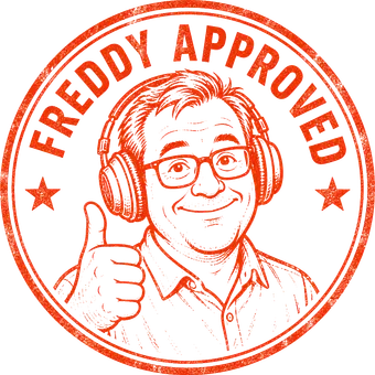 Freddy Approved – persönliches Gütesiegel von Freddy Allen
