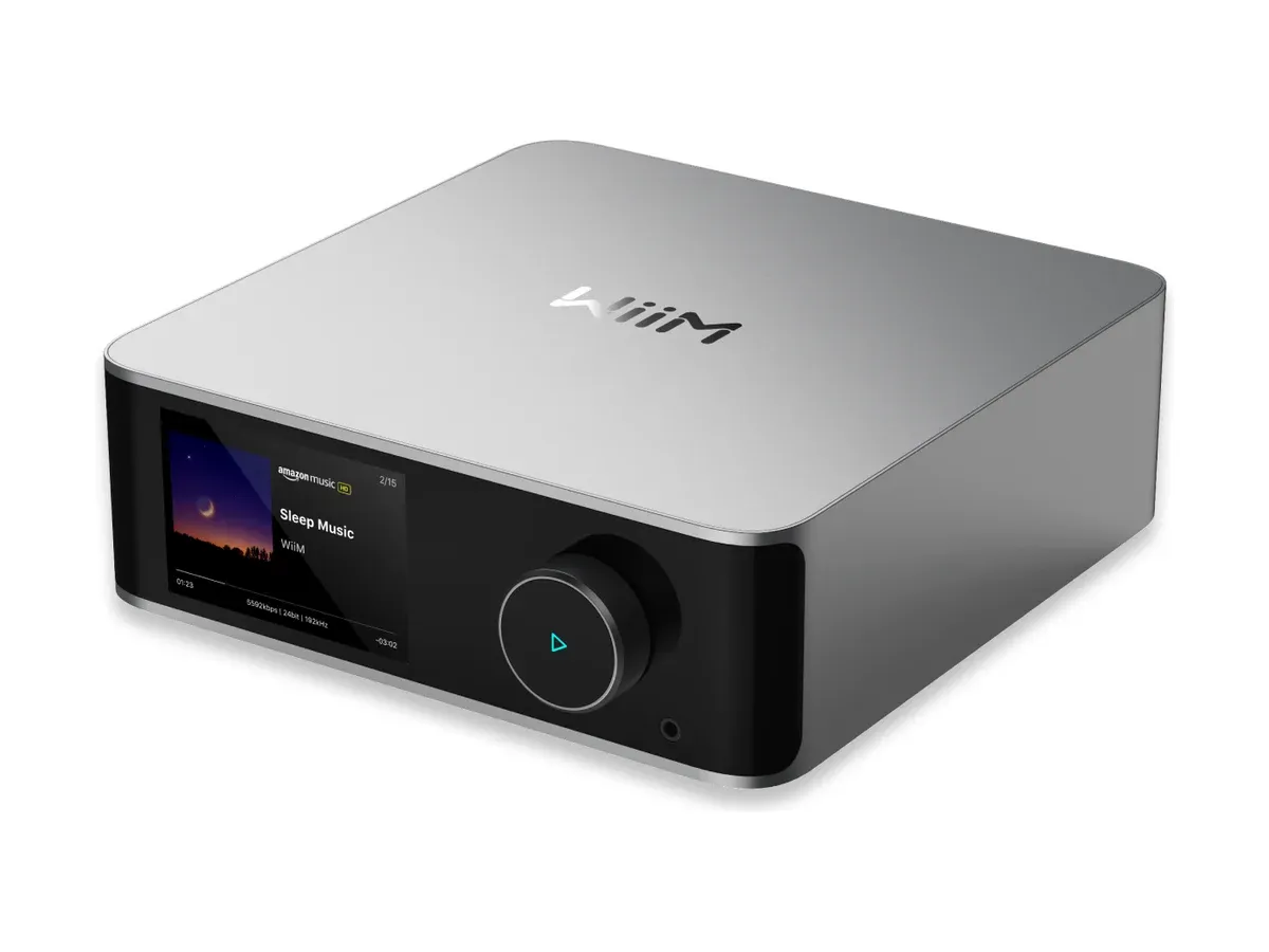 WiiM Ultra Netzwerk-Streamer in Silber